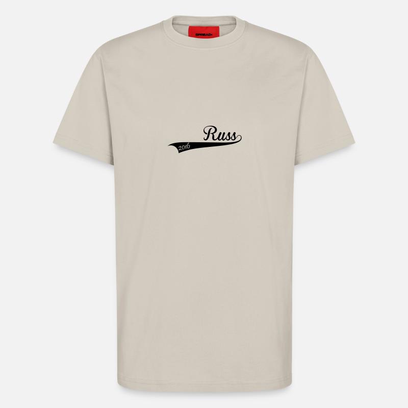 RUSS - T-Shirt - made by SPREAD - WARM CLAY