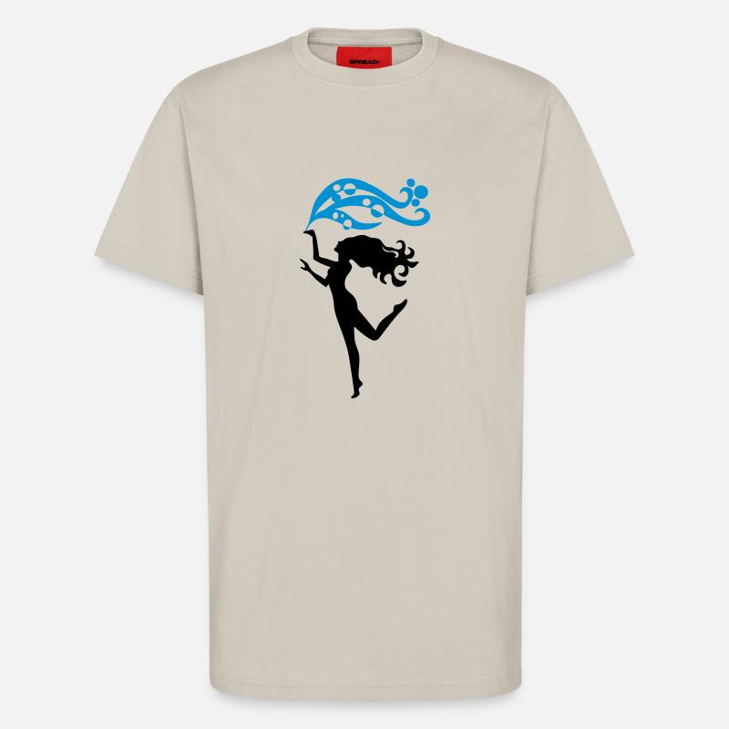 Sublima - Tänzerin - T-Shirt - made by SPREAD - WARM CLAY