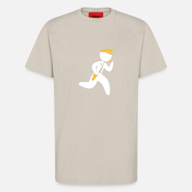 Polizei - T-Shirt - made by SPREAD - WARM CLAY
