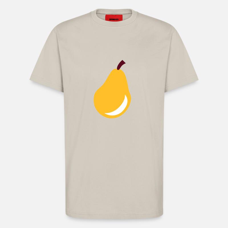 Birne - Obst - T-Shirt - made by SPREAD - WARM CLAY