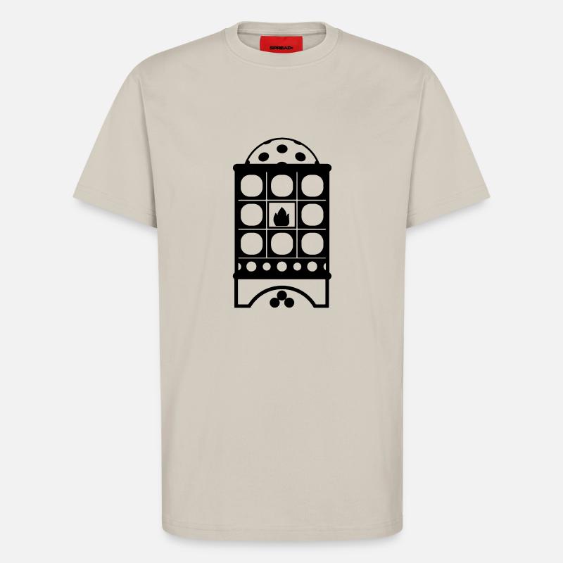 Berufesymbol Ofensetzer - T-Shirt - made by SPREAD - WARM CLAY