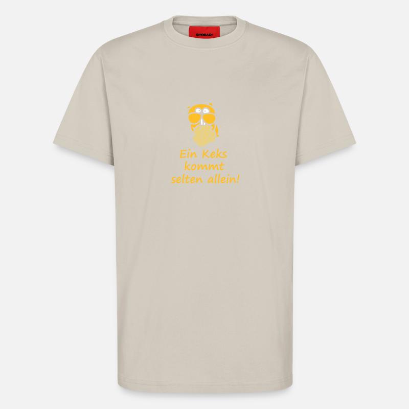 Biber mit Cookie - T-Shirt - made by SPREAD - WARM CLAY