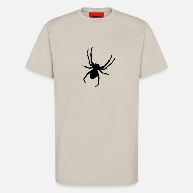 Spider - T-Shirt - made by SPREAD - WARM CLAY