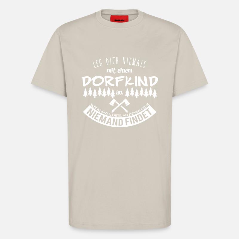 Dorfkind - T-Shirt - made by SPREAD - WARM CLAY