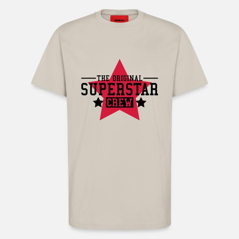 original_superstar_crew_zy2 - T-Shirt - made by SPREAD - WARM CLAY