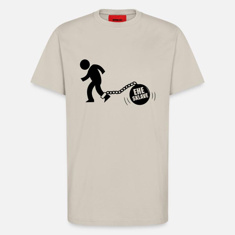 Ehesklave - T-Shirt - made by SPREAD - WARM CLAY