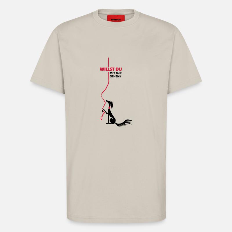 willst du? - T-Shirt - made by SPREAD - WARM CLAY
