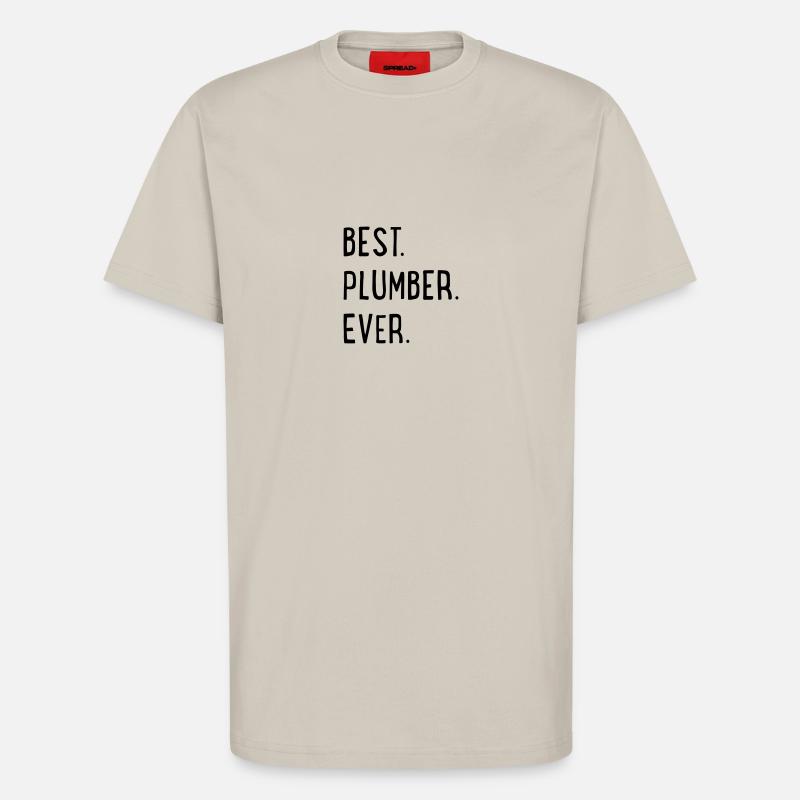 Klempner - T-Shirt - made by SPREAD - WARM CLAY
