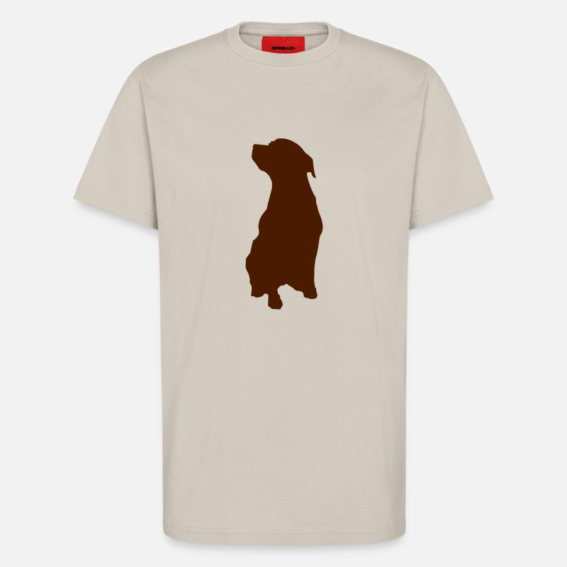 Hund - T-Shirt - made by SPREAD - WARM CLAY