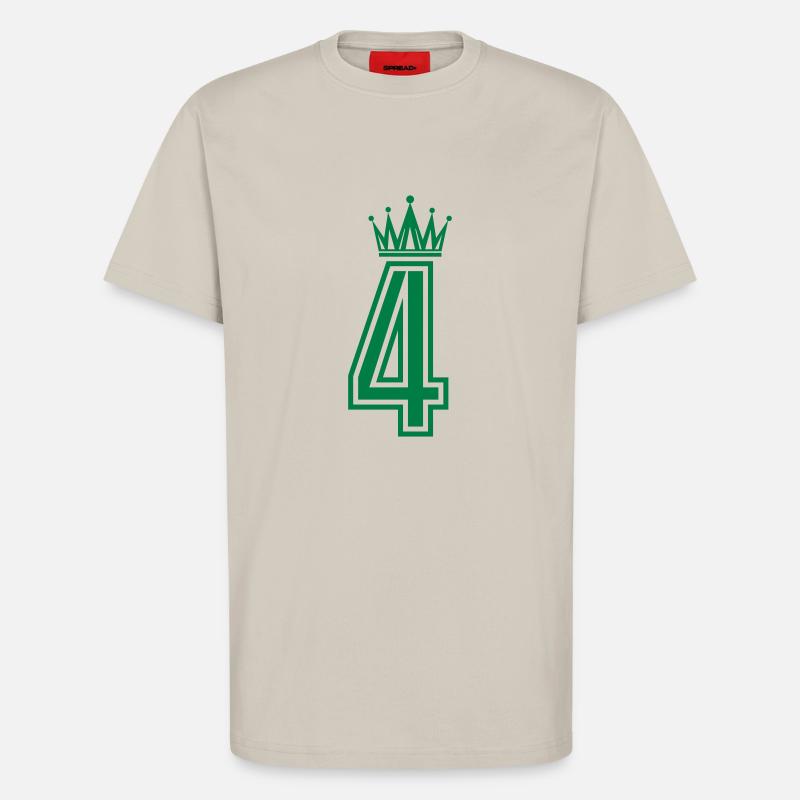 4 krone - T-Shirt - made by SPREAD - WARM CLAY