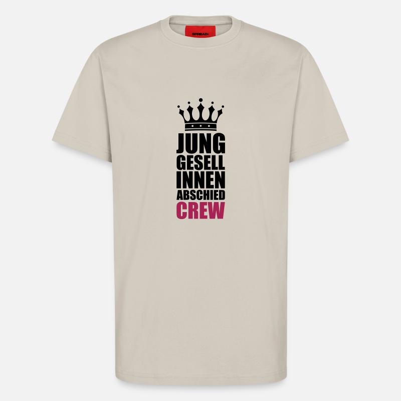 Junggesellinnenabschied Crew - T-Shirt - made by SPREAD - WARM CLAY