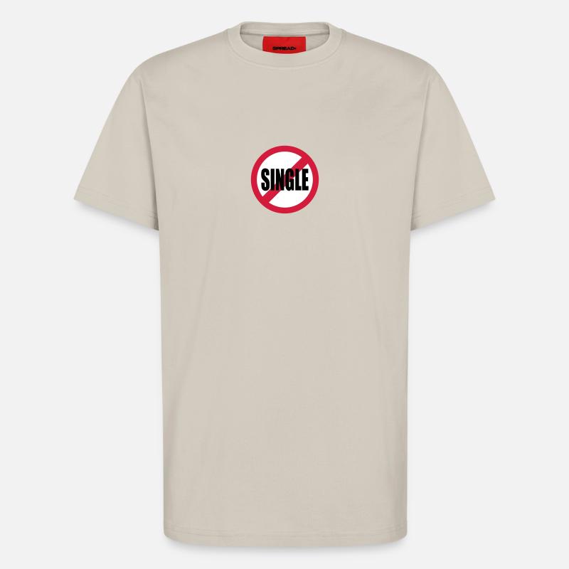 single - T-Shirt - made by SPREAD - WARM CLAY