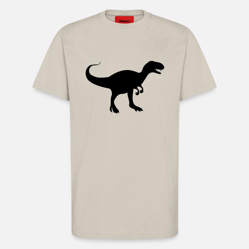 dinosaurier_rex - T-Shirt - made by SPREAD - WARM CLAY