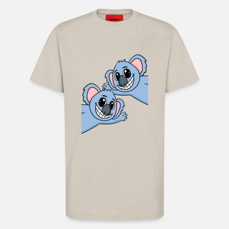 Koala Koalas - T-Shirt - made by SPREAD - WARM CLAY