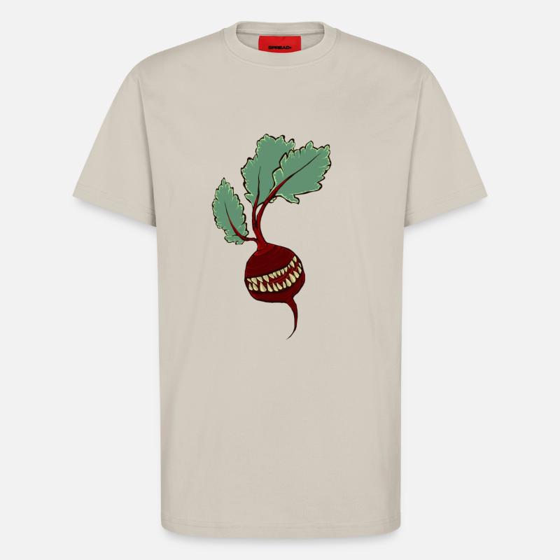 Teethroot - T-Shirt - made by SPREAD - WARM CLAY