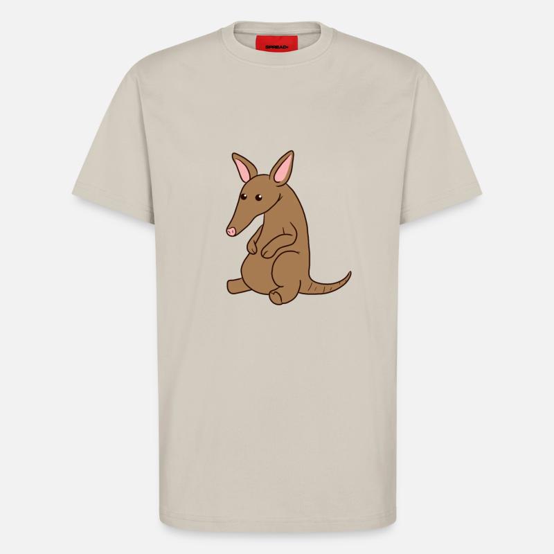 Erdferkel - T-Shirt - made by SPREAD - WARM CLAY