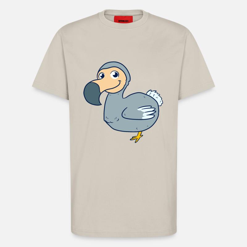 Dodo Dudu - T-shirt bio décontracté fabriqué en UE - WARM CLAY