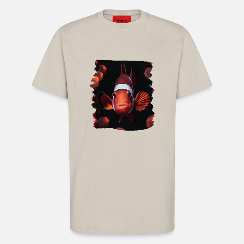 Clownfish Clownfische Clownfisch - T-Shirt - made by SPREAD - WARM CLAY
