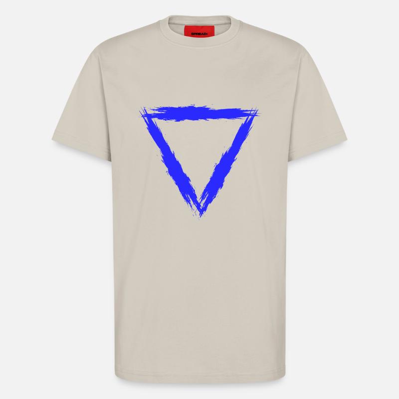 Élément symbole eau - T-shirt bio décontracté fabriqué en UE - WARM CLAY