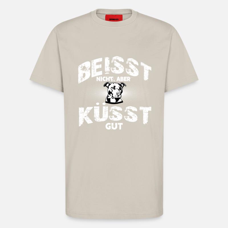 Pitbull - T-Shirt - made by SPREAD - WARM CLAY