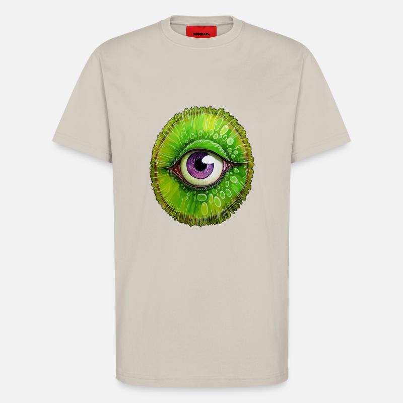Vibrant kiwi joy - T-Shirt - made by SPREAD - WARM CLAY