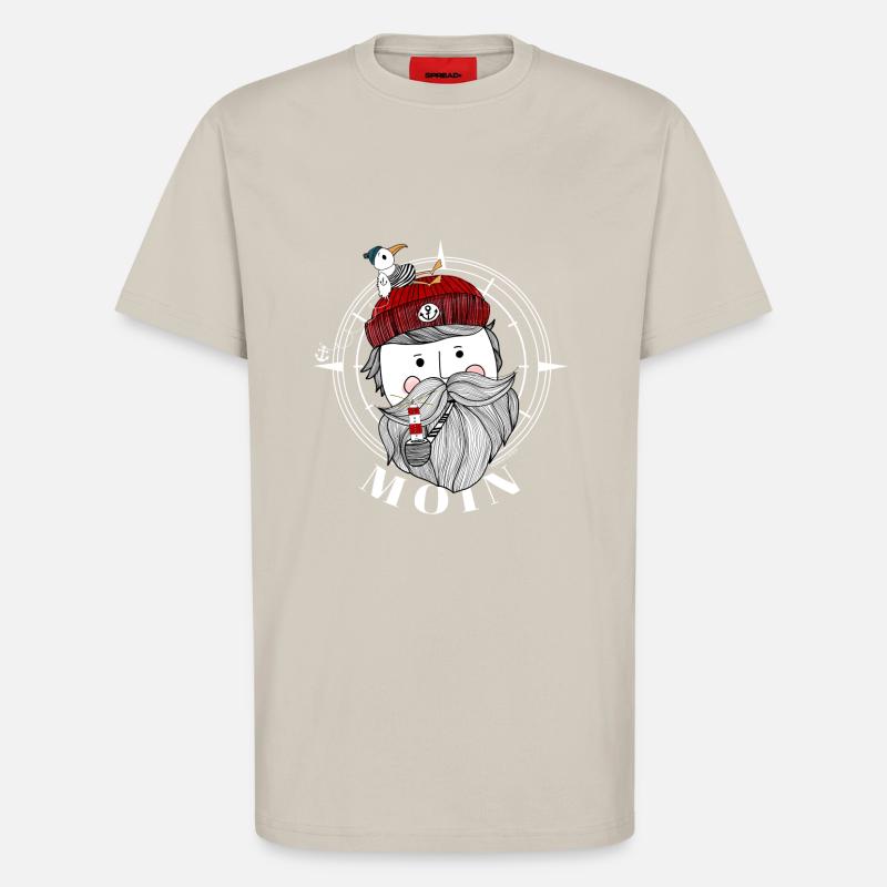 Seeman - Moin Matrose - T-Shirt - made by SPREAD - WARM CLAY