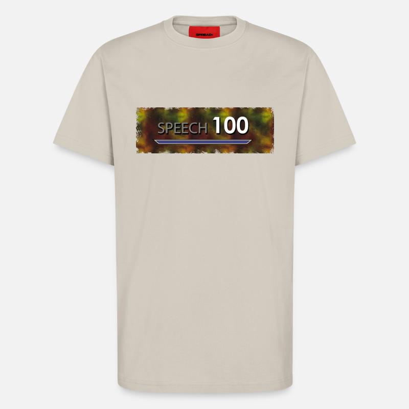 Bart Edmann Game Meme Speech 100 - T-Shirt - made by SPREAD - WARM CLAY