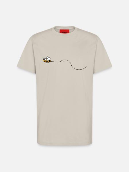 biene_3c - T-Shirt - made by SPREAD - WARM CLAY