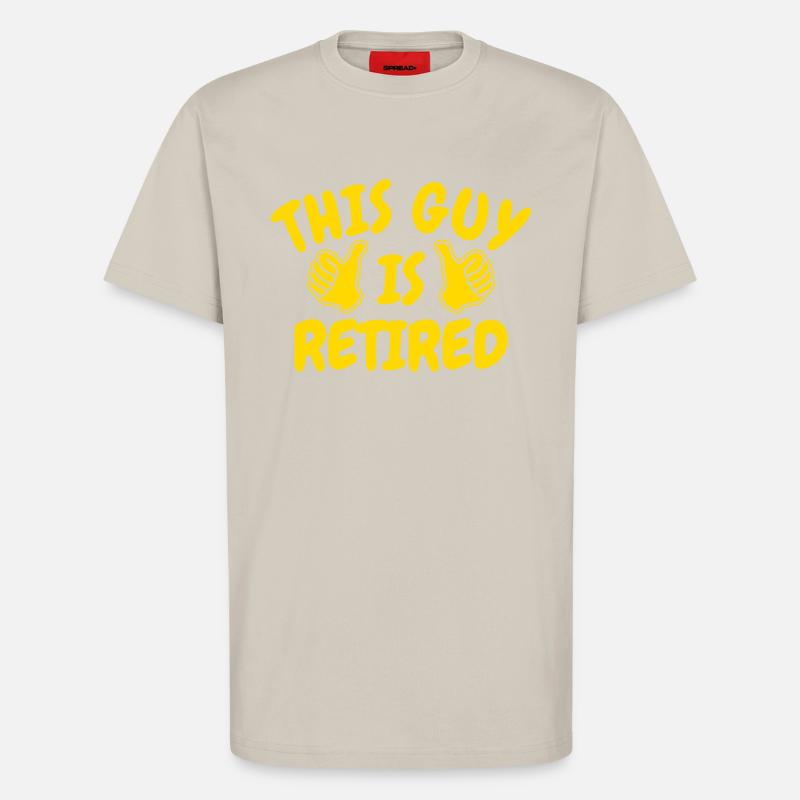Retirement pensioner retirement pension - T-Shirt - made by SPREAD - WARM CLAY