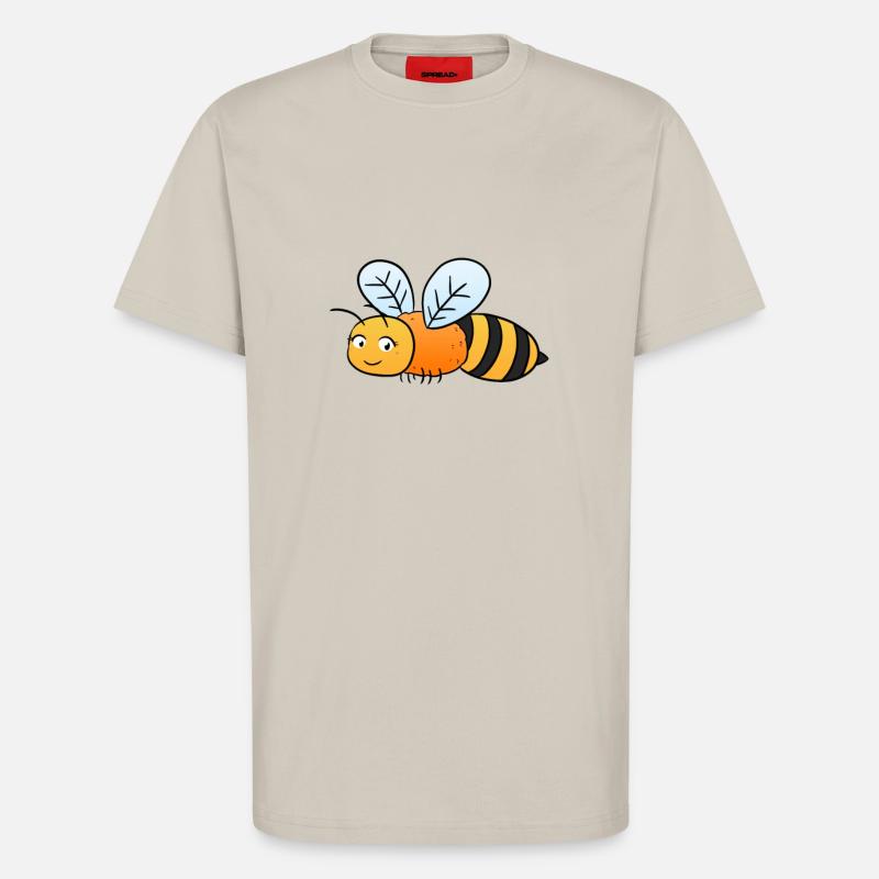 Bee Bee - T-Shirt - made by SPREAD - WARM CLAY