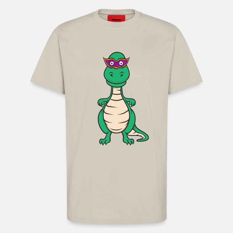 Dinosaur T-Rex Carnival Carnival Gift - T-Shirt - made by SPREAD - WARM CLAY