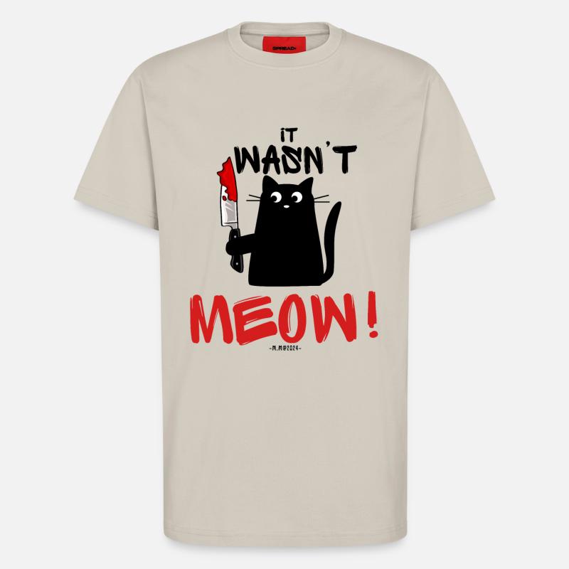 Ich war es nicht! - T-Shirt - made by SPREAD - WARM CLAY