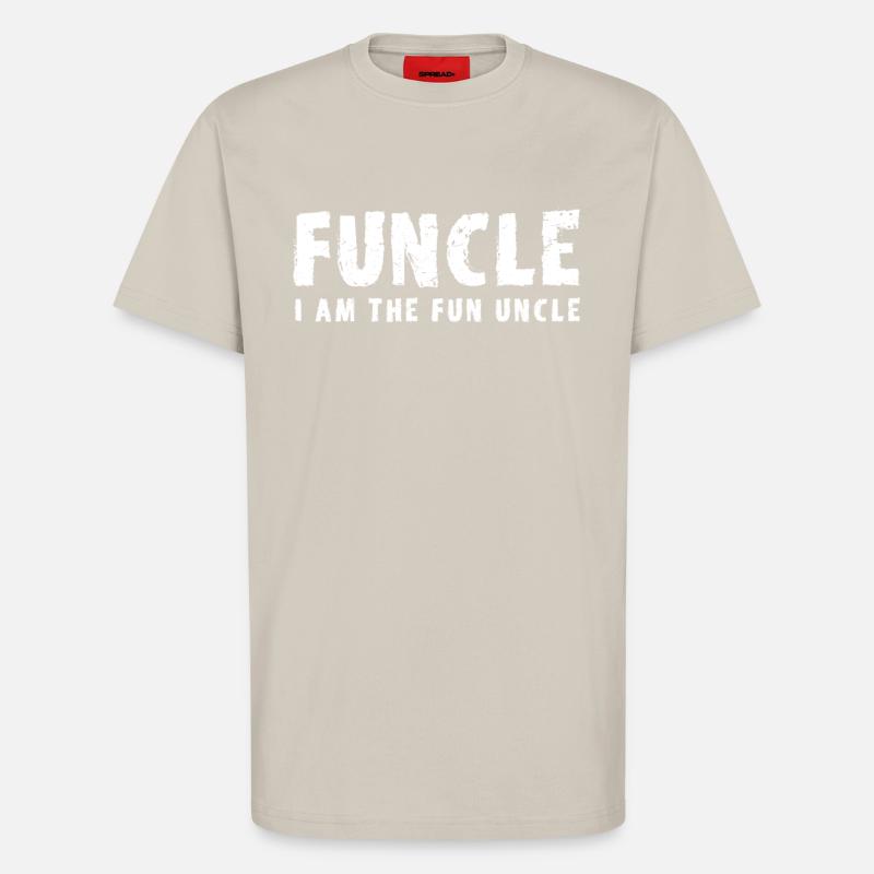 funcle spass onkel - T-Shirt - made by SPREAD - WARM CLAY