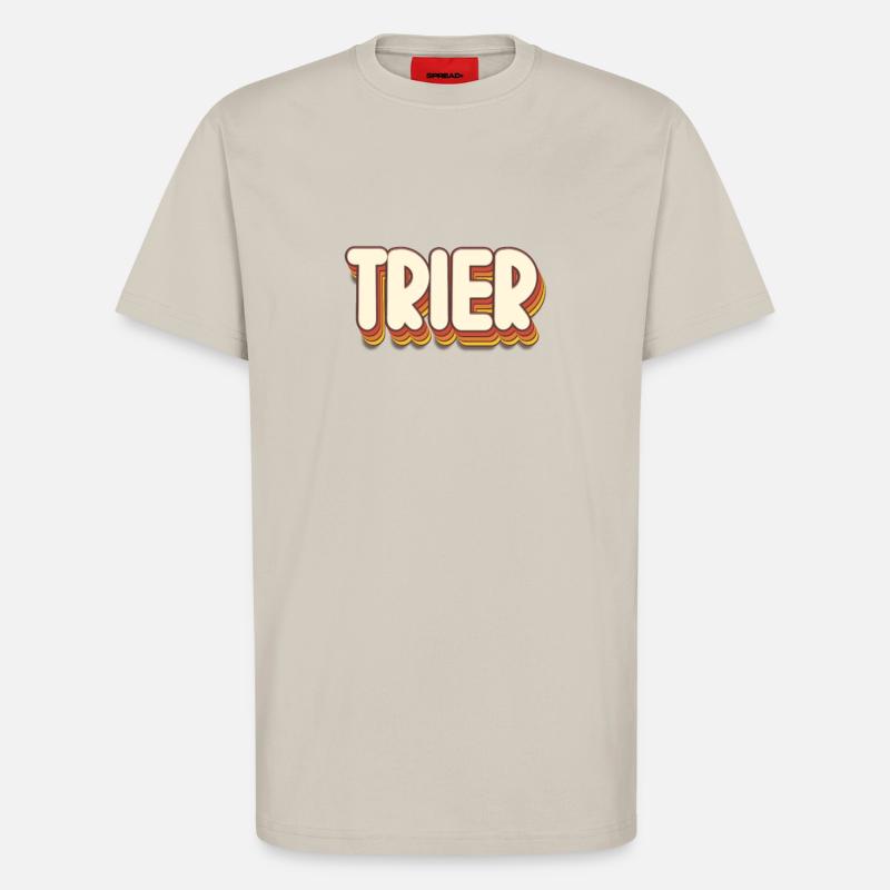 Triererin Trierer Trier - T-Shirt - made by SPREAD - WARM CLAY