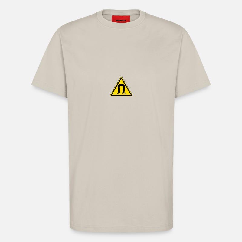 Magnetisch - T-Shirt - made by SPREAD - WARM CLAY