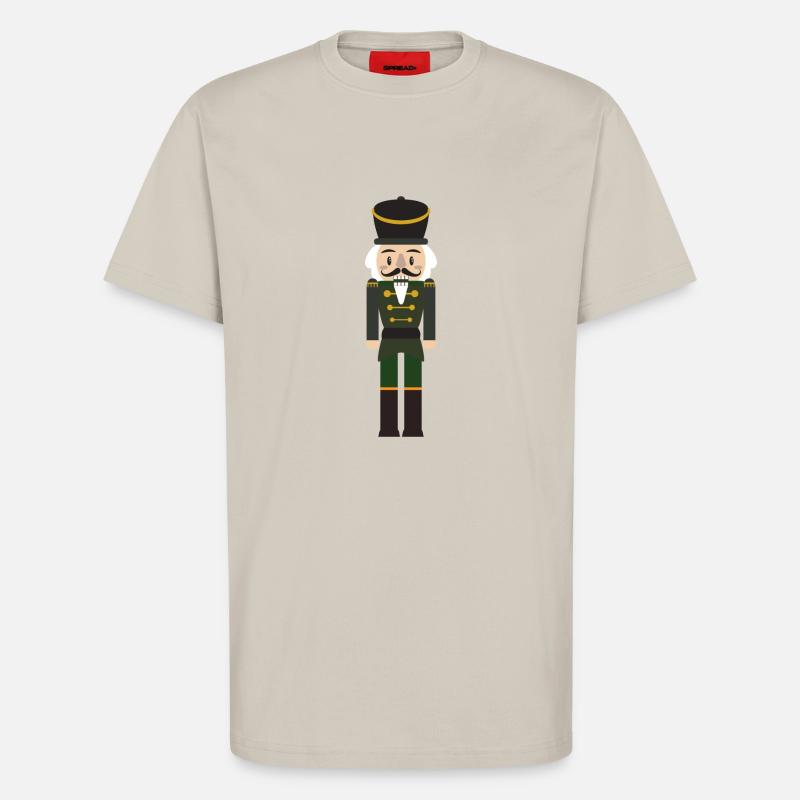 Weihnachtspullover Nussknacker - T-Shirt - made by SPREAD - WARM CLAY