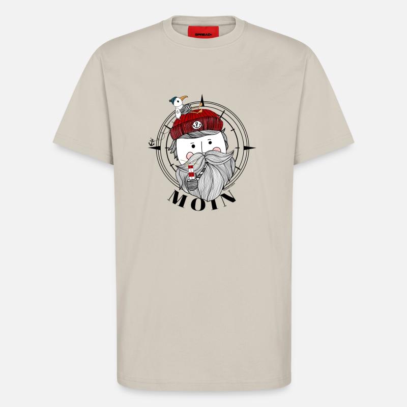 Seemann - Moin Matrose - T-Shirt - made by SPREAD - WARM CLAY