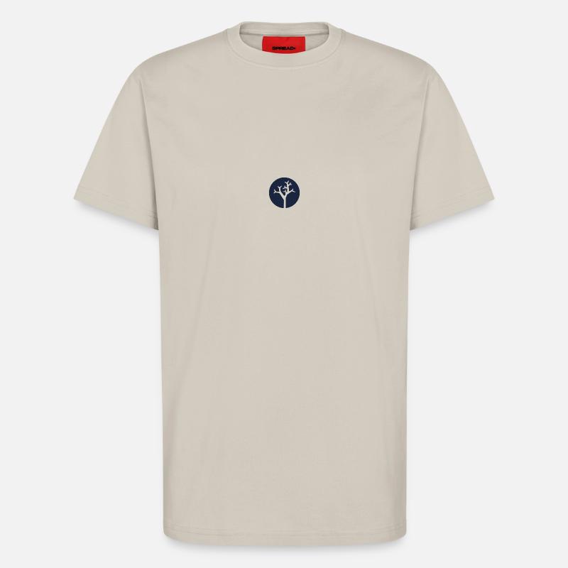 Whitetree - T-shirt bio décontracté fabriqué en UE - WARM CLAY