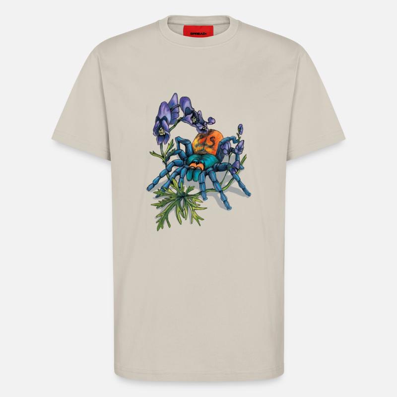 Spinne (Arachne) - T-Shirt - made by SPREAD - WARM CLAY