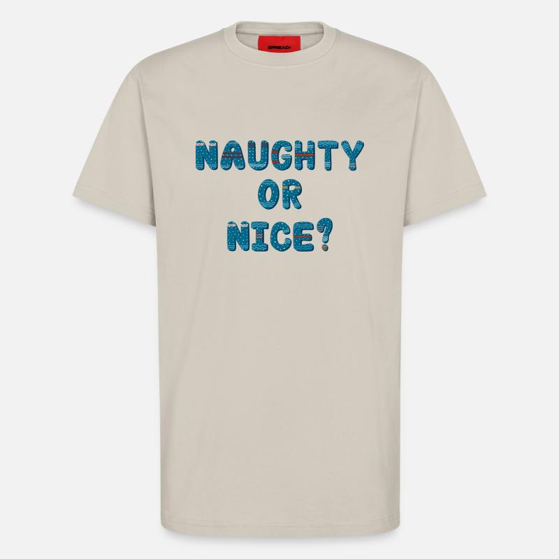 Frech oder nett? - T-Shirt - made by SPREAD - WARM CLAY