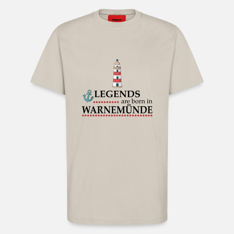 Warnemünde - T-Shirt - made by SPREAD - WARM CLAY