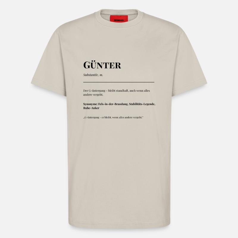 Guenter - T-Shirt - made by SPREAD - WARM CLAY