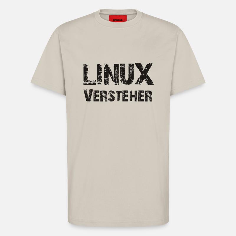 linux understanders - T-Shirt - made by SPREAD - WARM CLAY