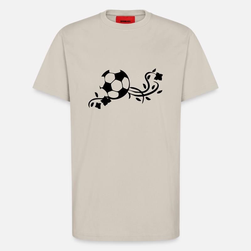 Fußball - T-Shirt - made by SPREAD - WARM CLAY