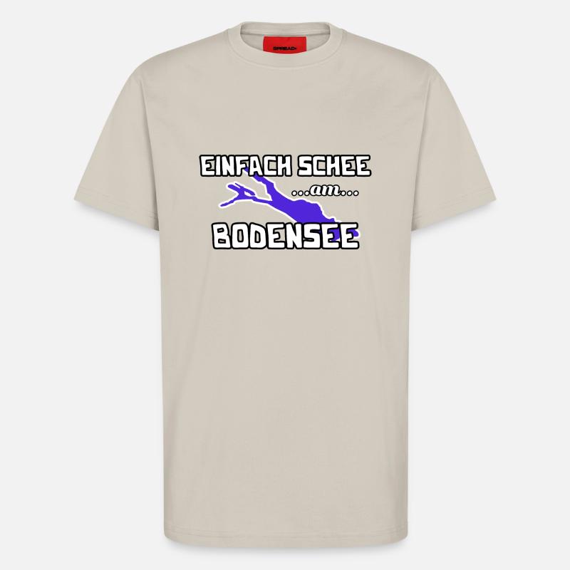 Bodensee - T-Shirt - made by SPREAD - WARM CLAY