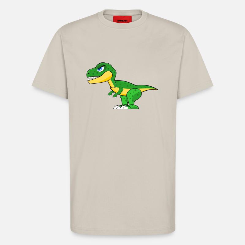 dinosaur - T-Shirt - made by SPREAD - WARM CLAY
