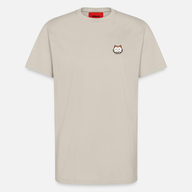 Kittycat - T-Shirt - made by SPREAD - WARM CLAY