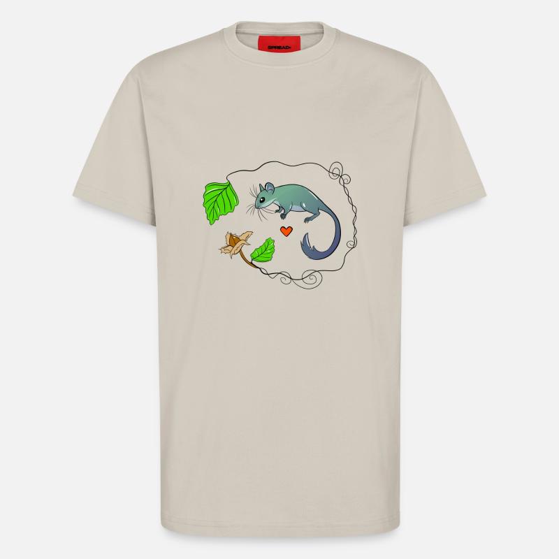 Siebenschläfer - T-Shirt - made by SPREAD - WARM CLAY