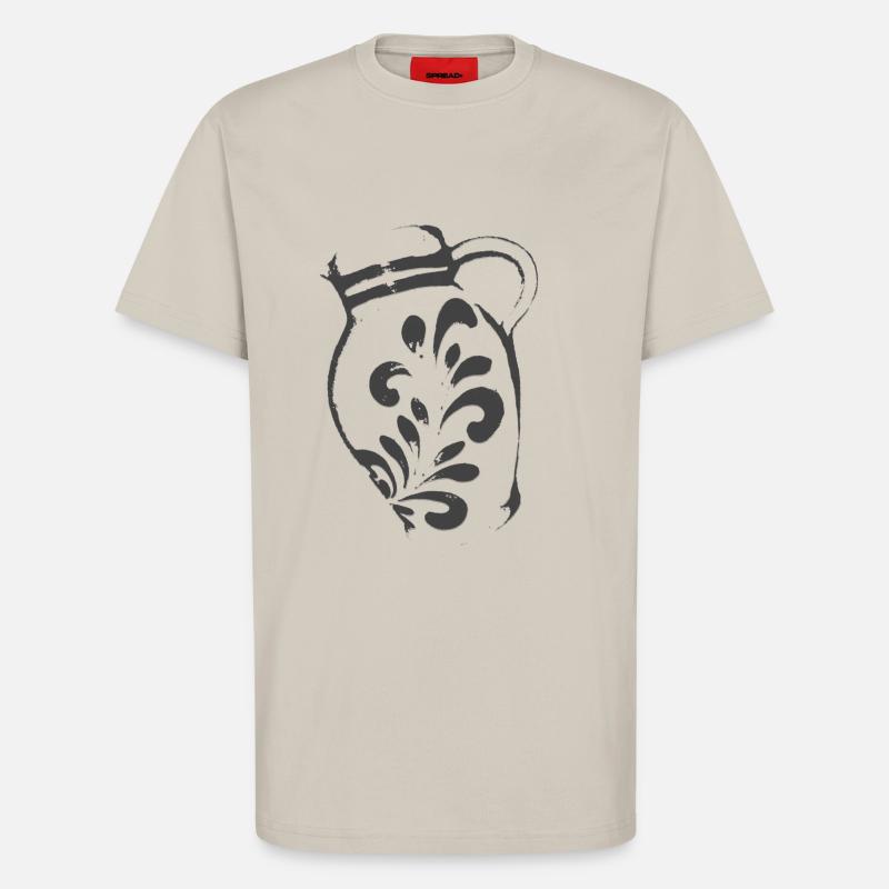 Bembel grau - T-Shirt - made by SPREAD - WARM CLAY