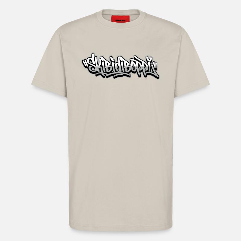 Skibidiboppi Graffiti Script - T-Shirt - made by SPREAD - WARM CLAY